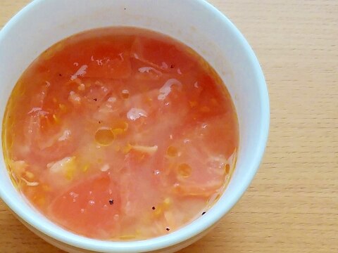 トマトと甘酒のスープ